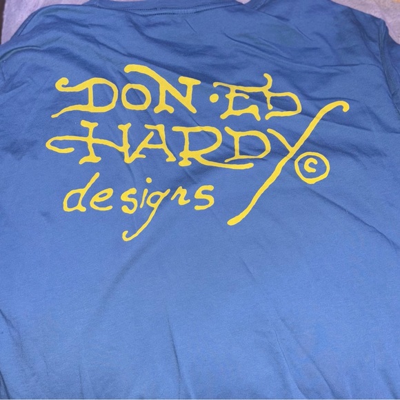 Men’s Don Ed Hardy Tiger Hoodie Jacket - Picture 2 of 2